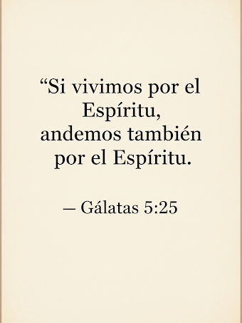 Vivir Por El Espíritu