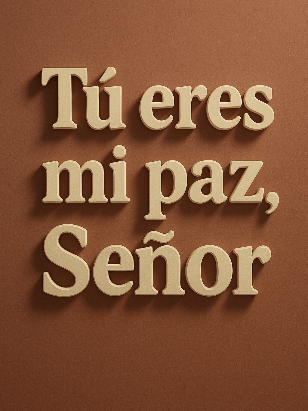 Tú eres mi paz, Señor