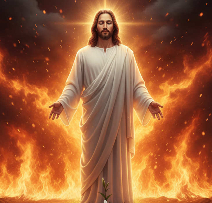 Firme En Medio Del Fuego